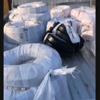 發(fā)往武漢的起重機(jī)配套電纜以裝車，感謝信任！--豪達(dá)電纜！
