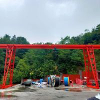 武漢單梁吊鉤門(mén)式起重機(jī)